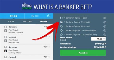 what is a banker in betting|What are Banker Bets: A Quick Guide .